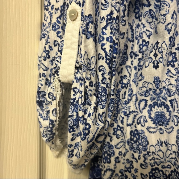 💙 VINTAGE AMERICA • Bohemian Festival Top - Picture 5 of 9